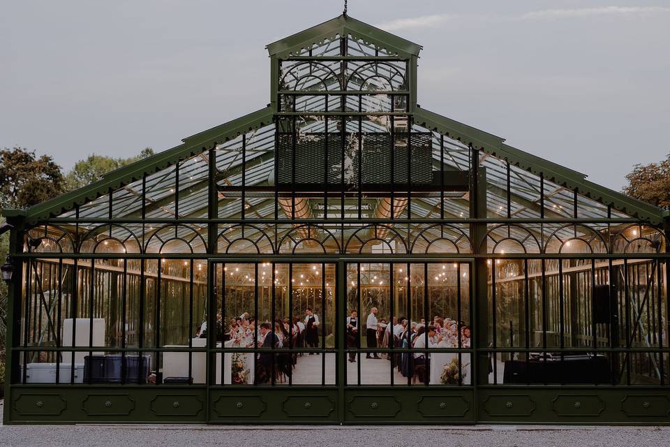 Greenhouse wedding