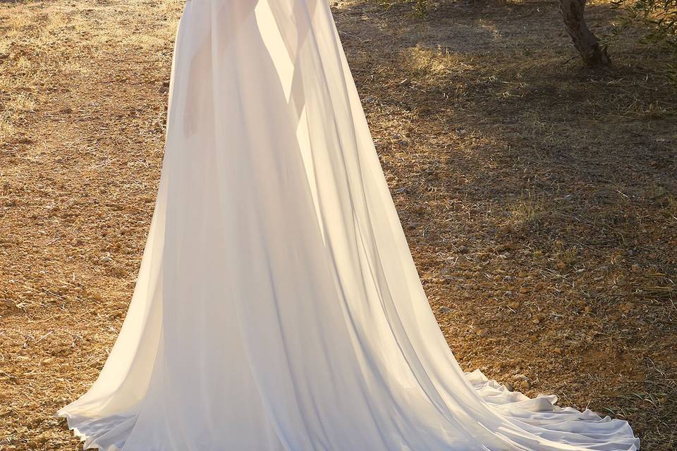 Amigoni Sposa cappa mantello