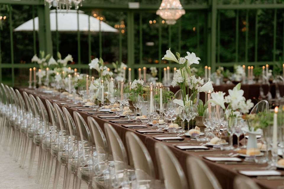 Greenhouse wedding