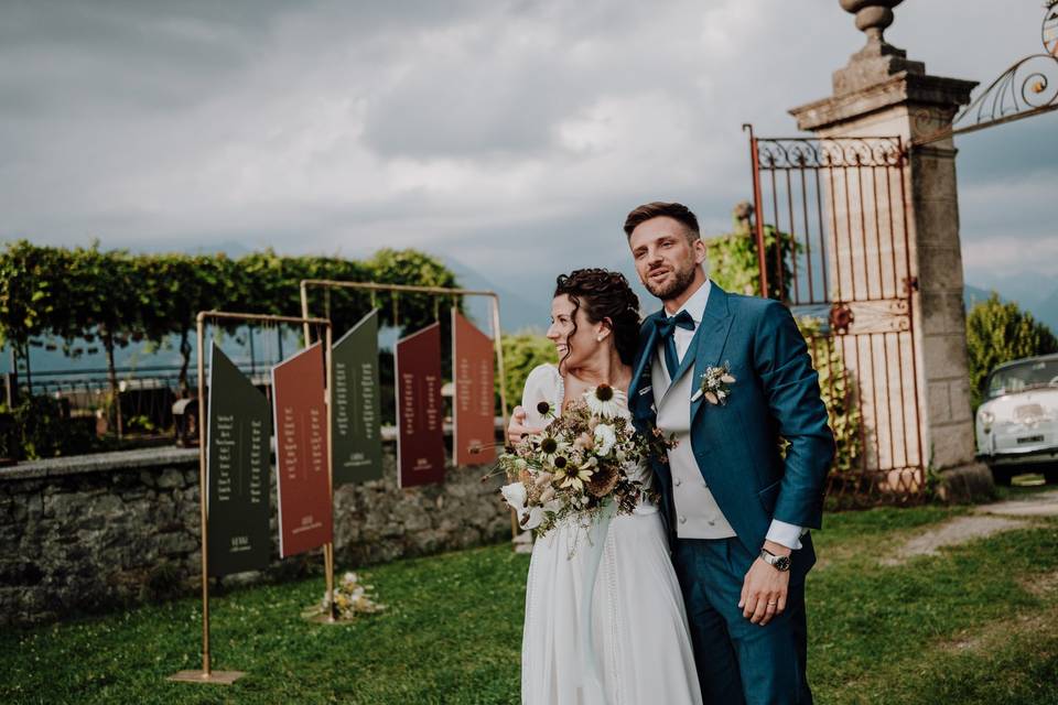 Bride and groom