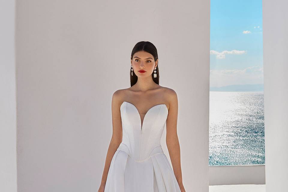 Amigoni Sposa corsetto a cuore