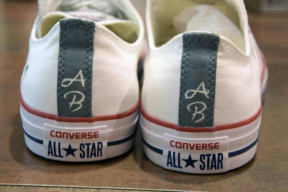 Converse sposo retro