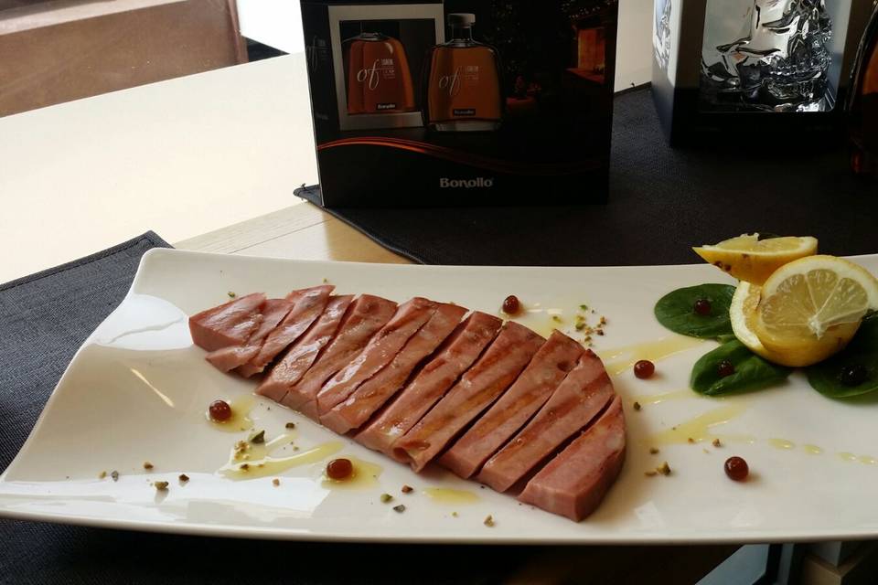 Mortadella alla griglia