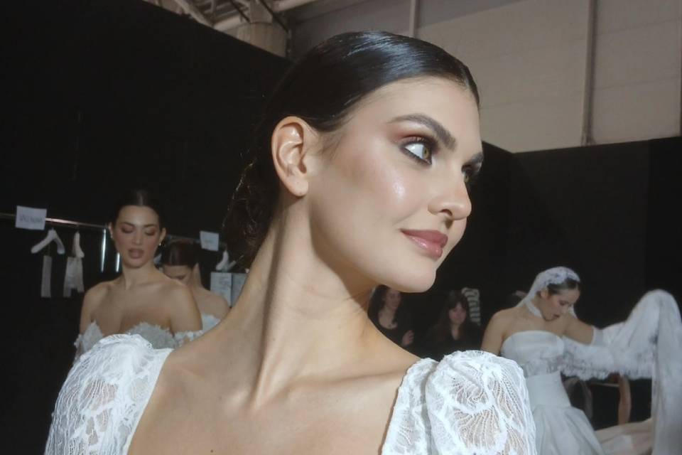 Glamour makeup