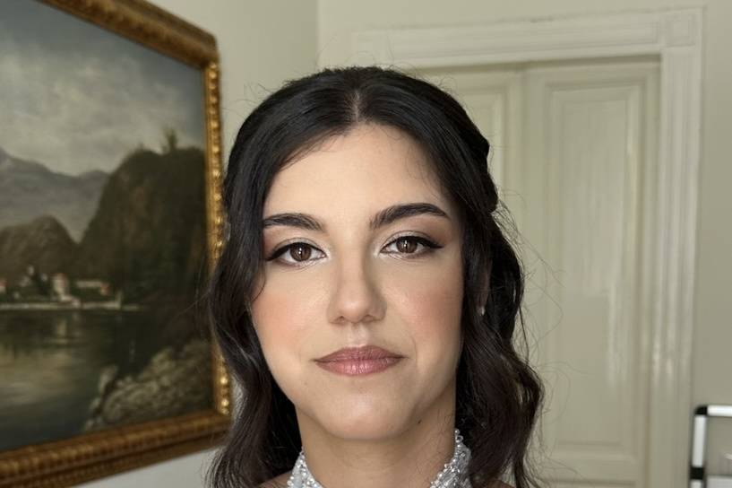 Trucco sposa toni dorati
