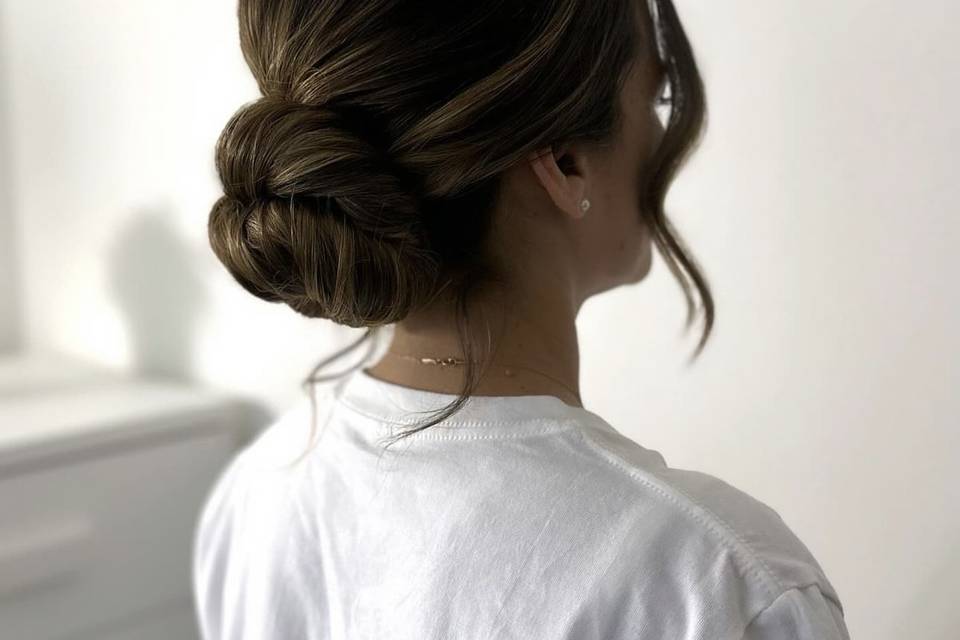 Updo sposa