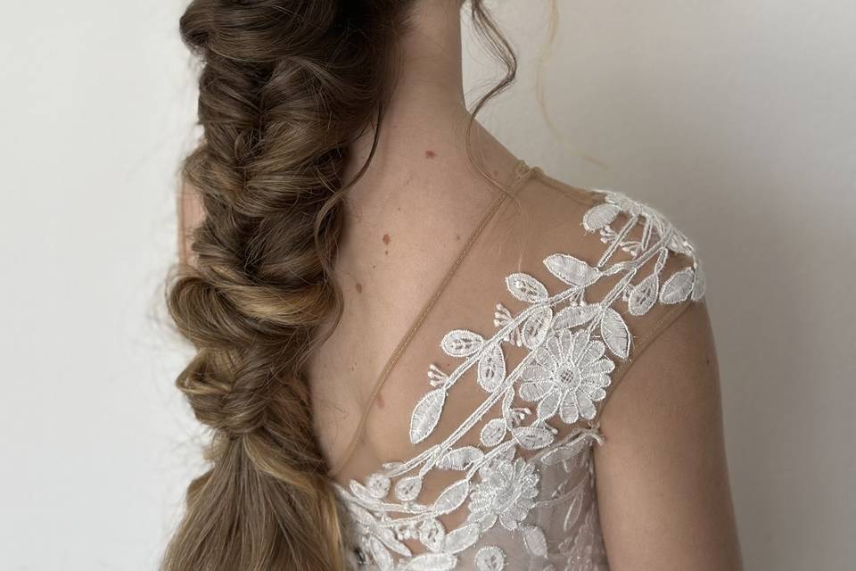 Treccia sposa