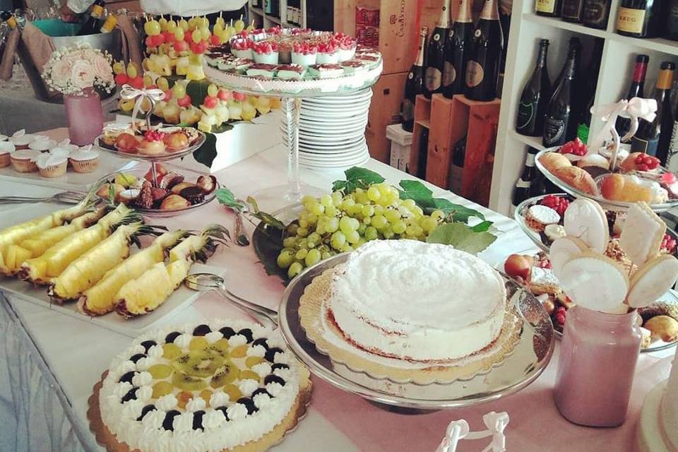 Buffet frutta e dolci