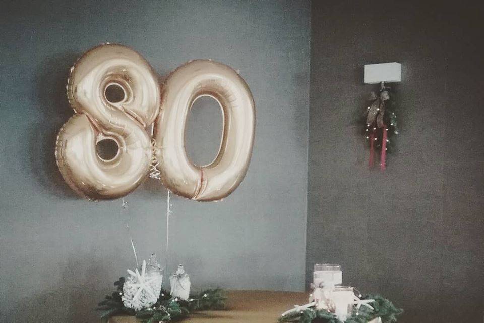 80 esimo compleanno