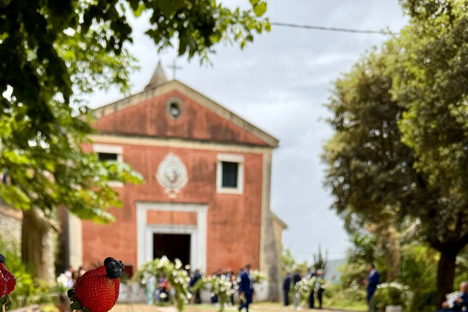 Preparazione con chiesa