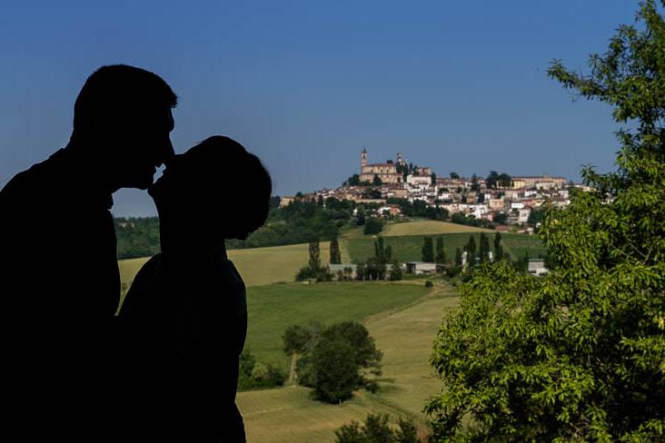 Silhouette su vignale