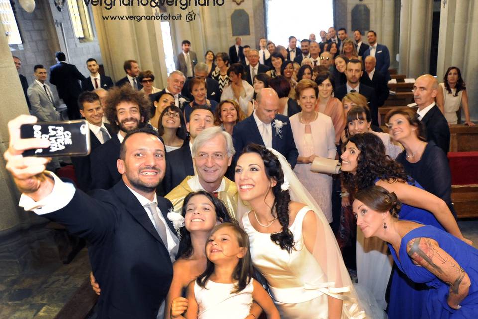 E ora un bel selfie!