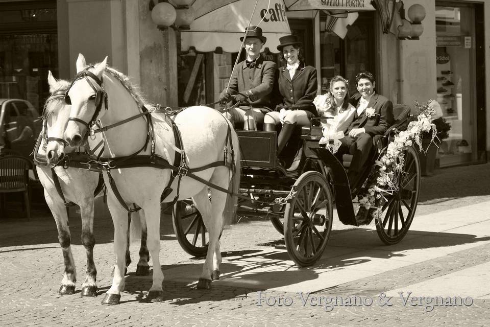 In carrozza per chieri