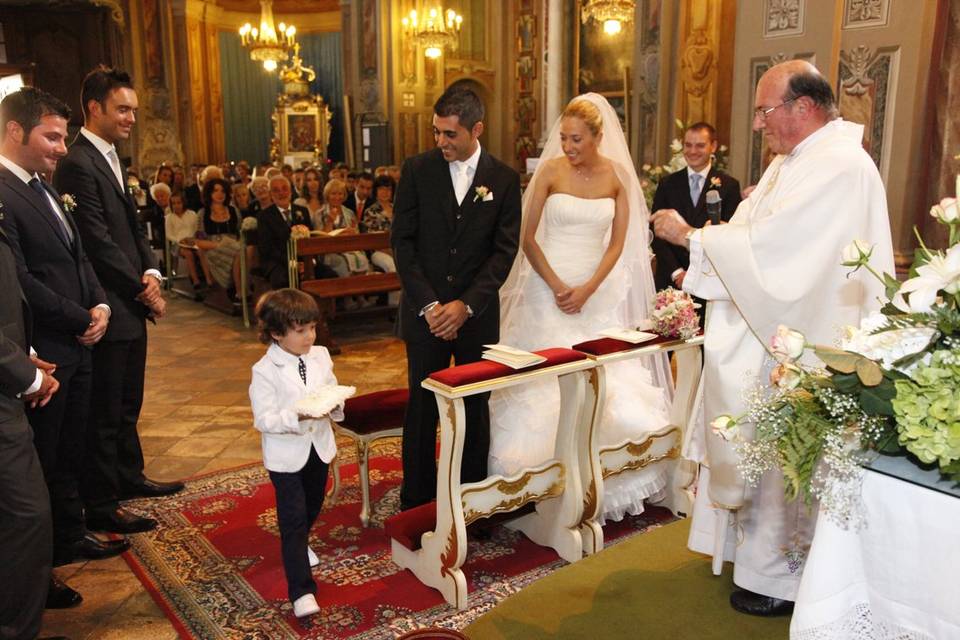 Matrimonio in alta uniforme