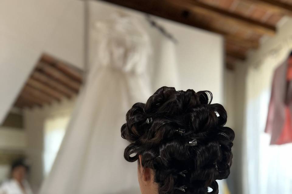 Preparazione sposa