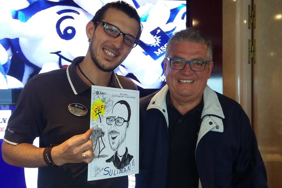 Ricky Caricature