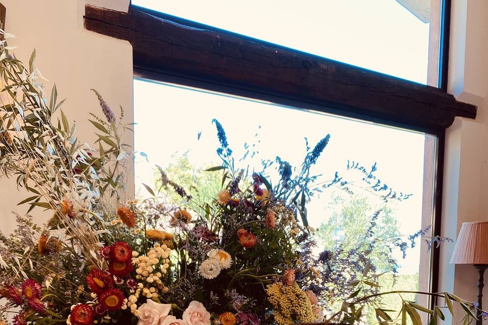 Bouquet da sposa autunnale