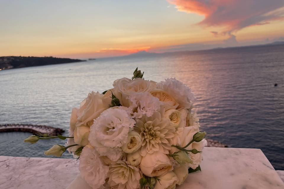 Bouquet romantico Amalfi