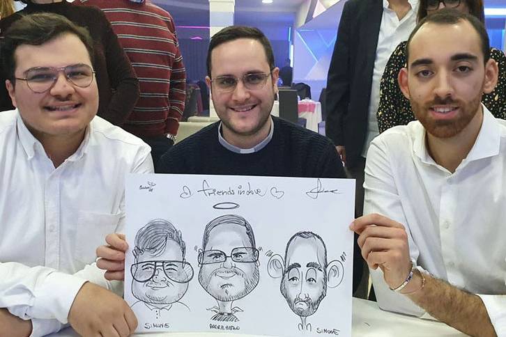 Caricaturista Scialoppart