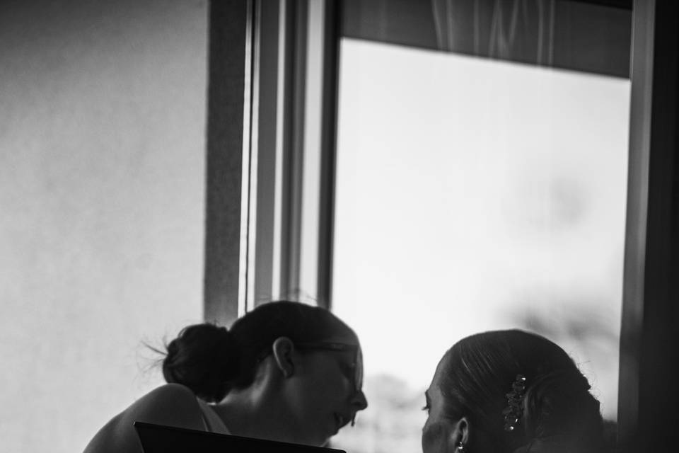 Bride’s make up
