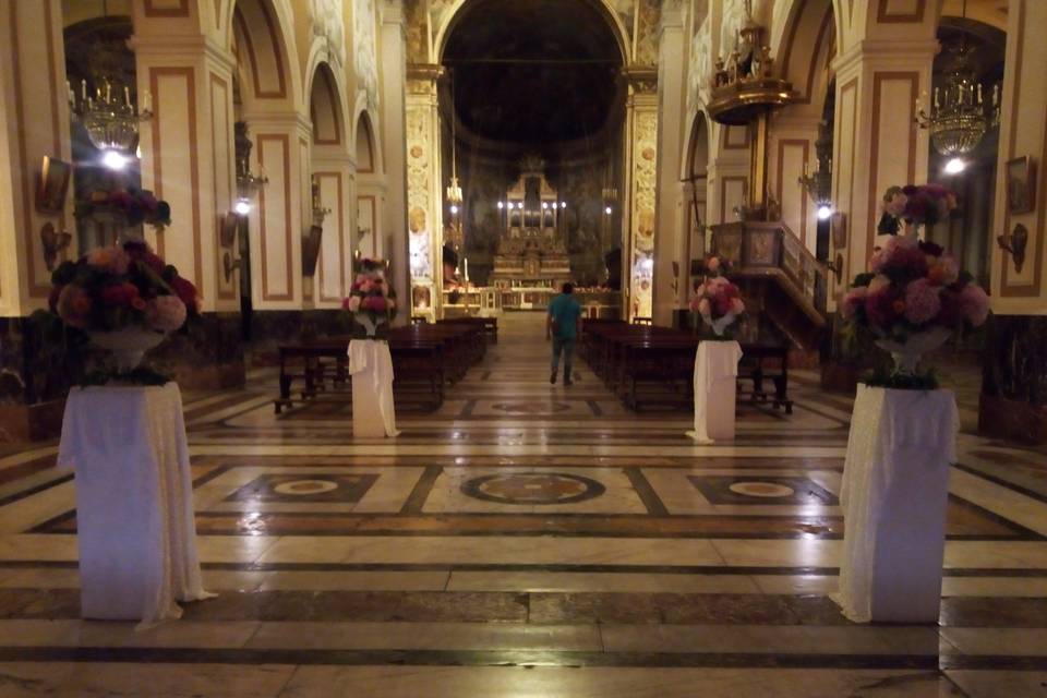 Basilica San Sebastiano- sposi