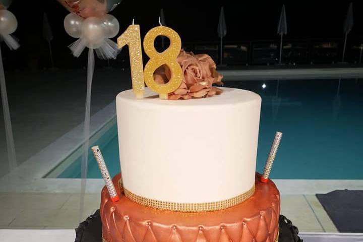 Torta 18 anni