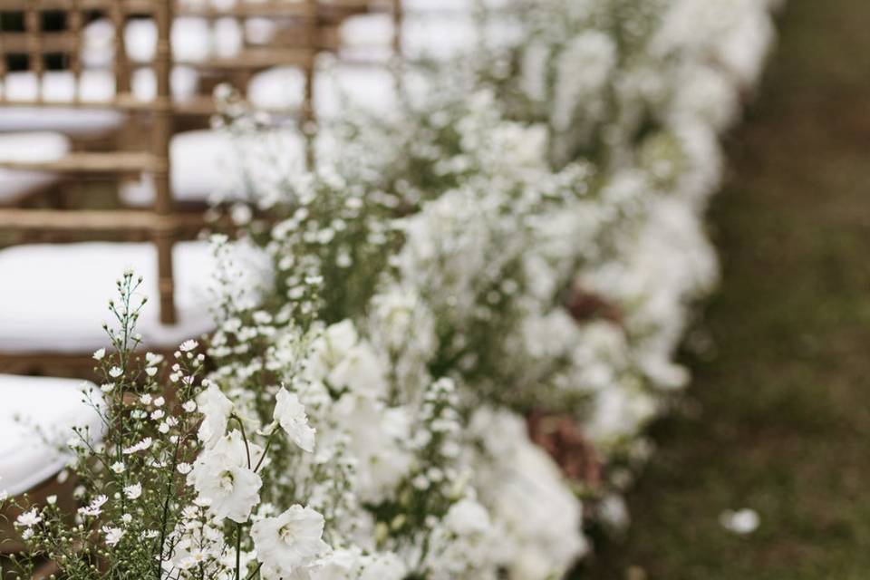 Camminata di fiori cerimonia