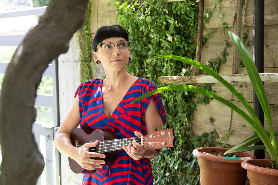 Claire K e l'ukulele