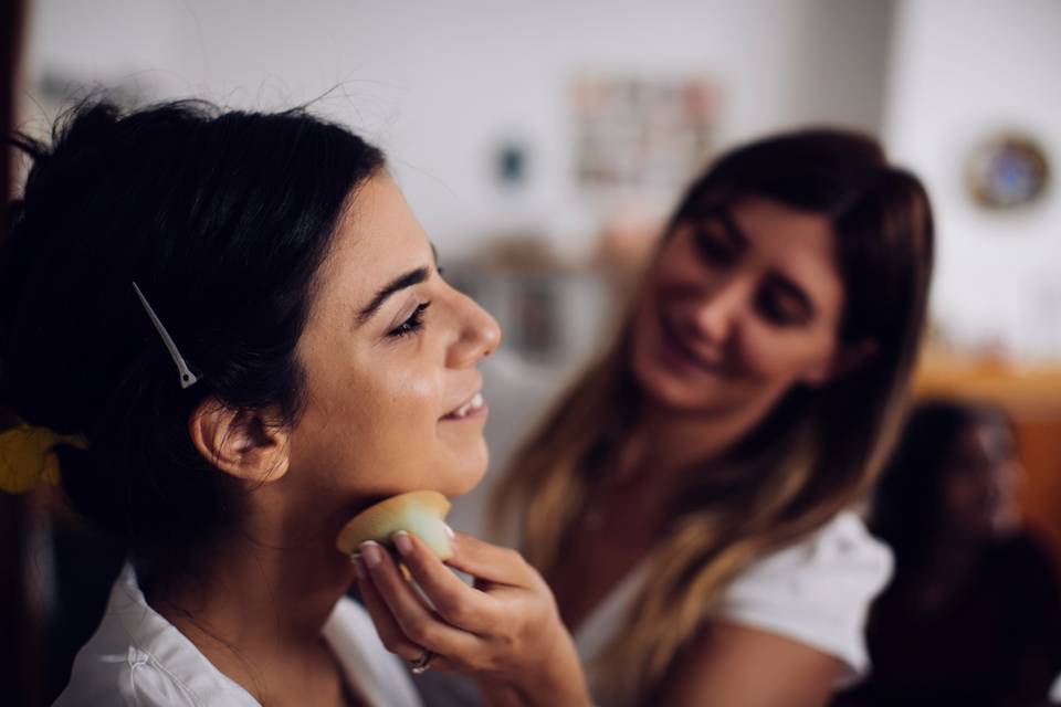 Preparazione sposa