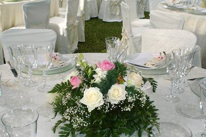 Decorazione dei tavoli