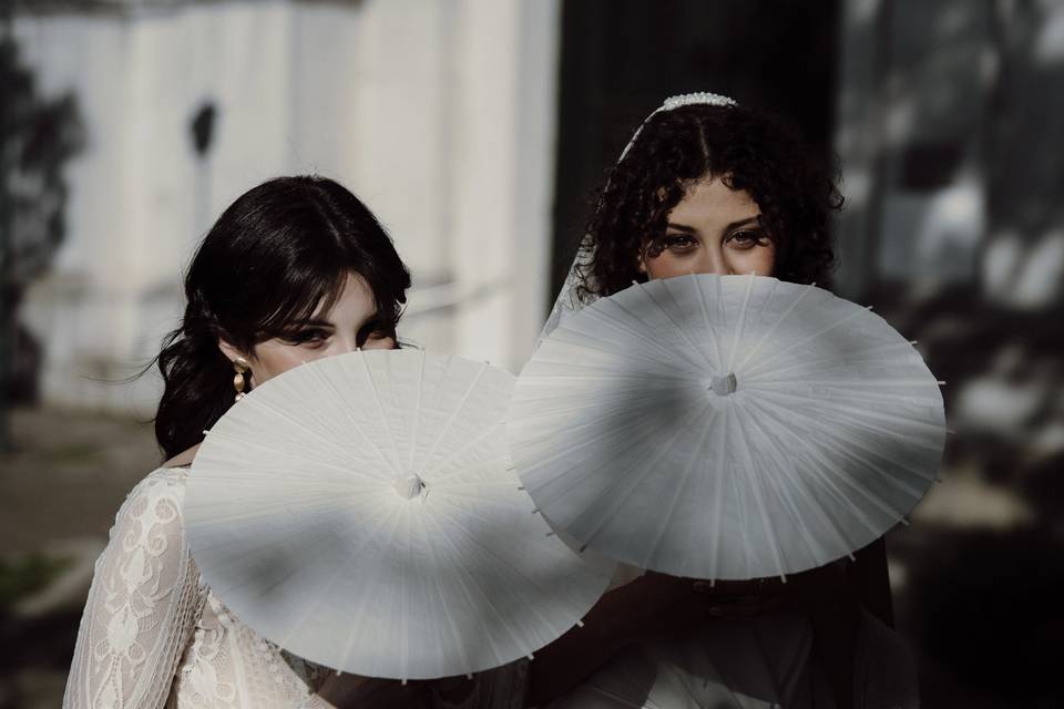 Bridal make-up, Kate and Lety
