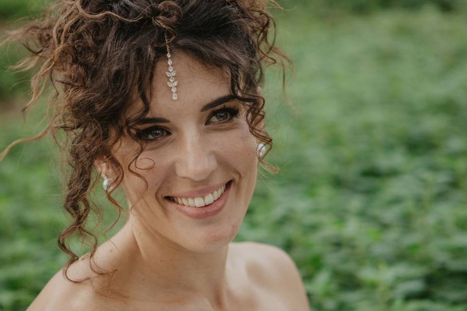 Bridal make-up, Rachele