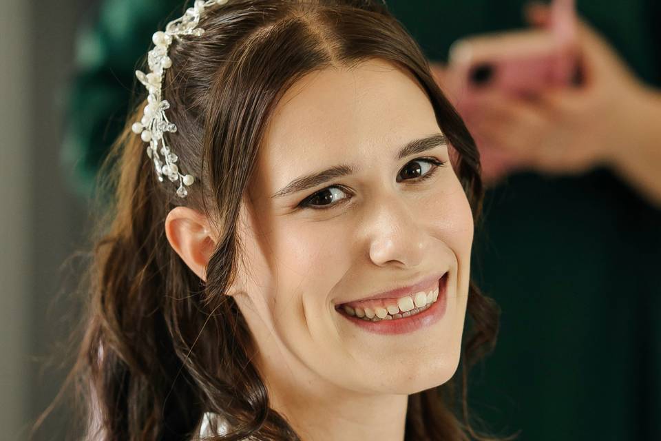 Bridal make-up, Eleonora
