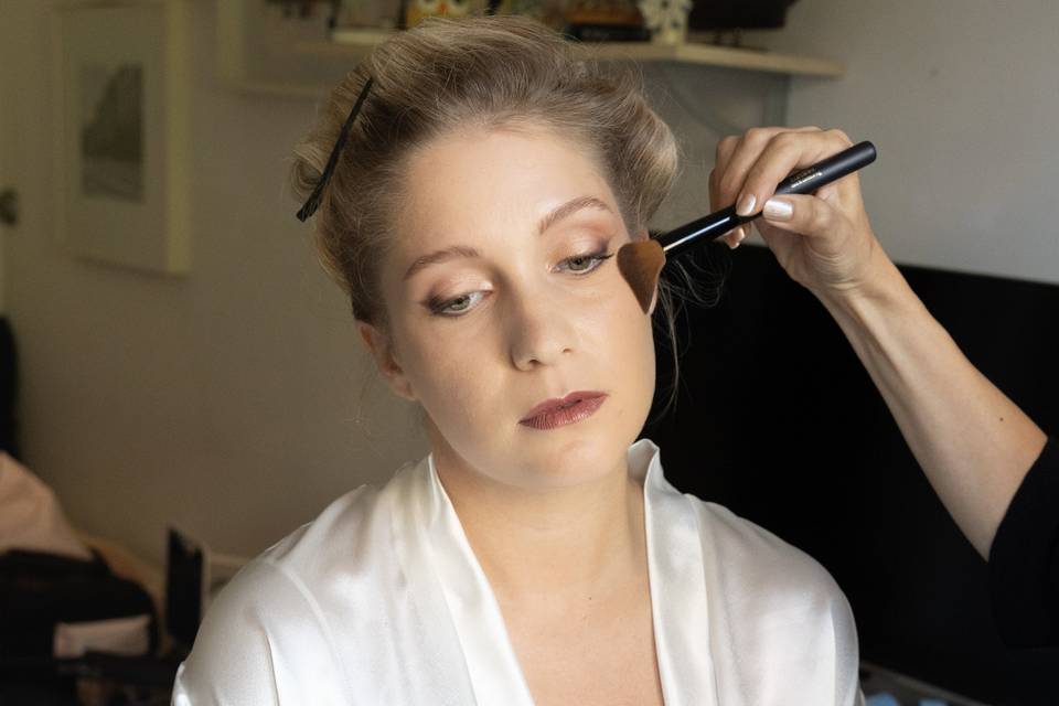 Bridal make-up, Jessica