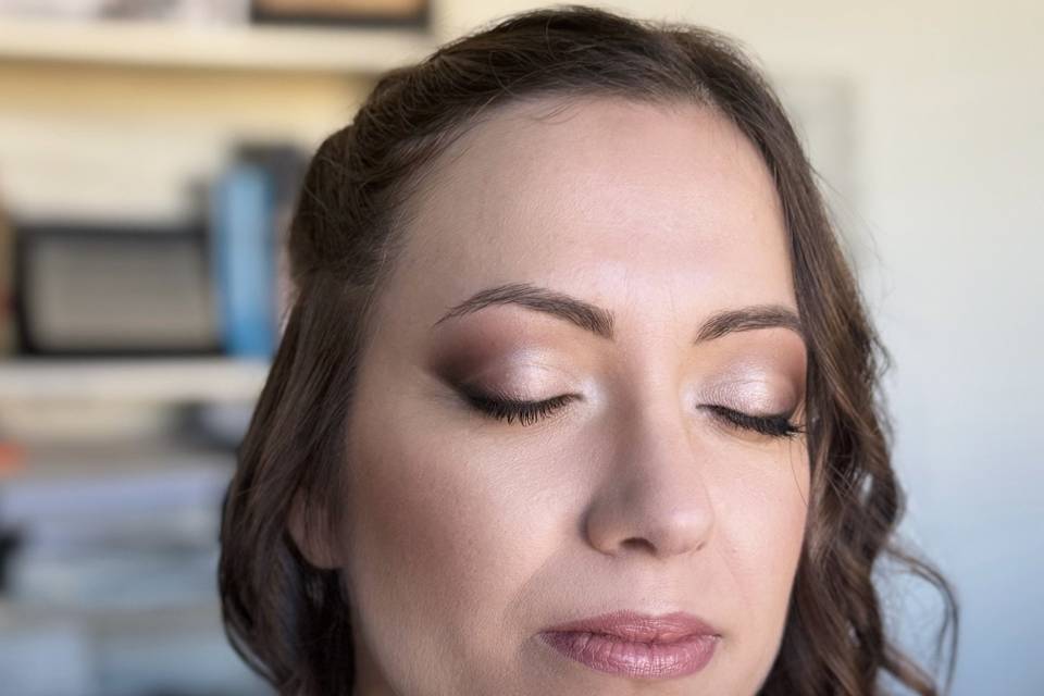 Bridal make-up, Katia
