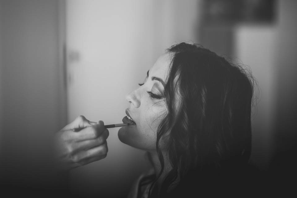 Bridal make-up, Katia