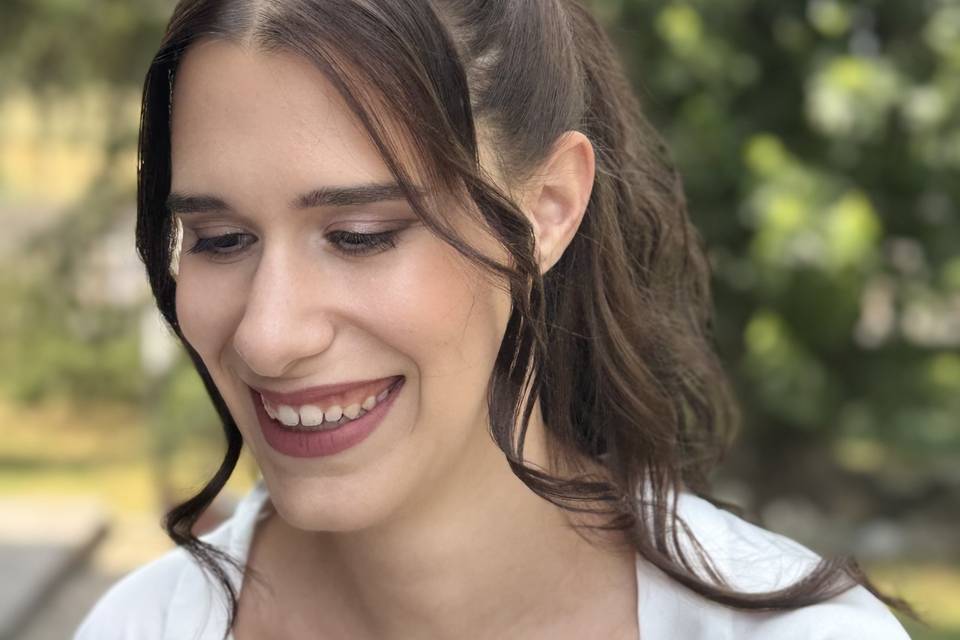Bridal make-up, Eleonora