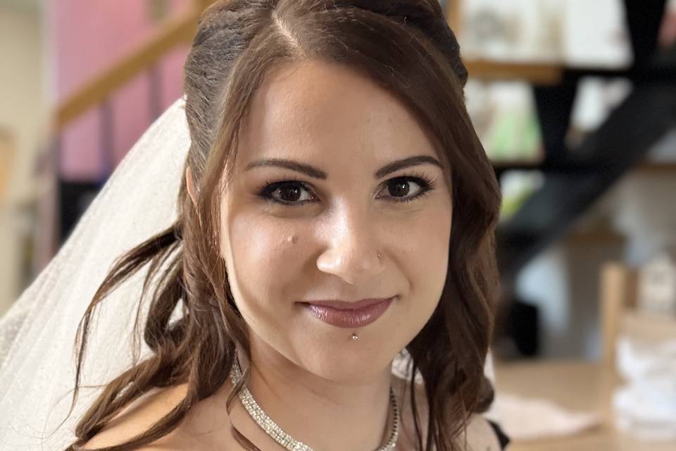 Bridal make-up, Valentina