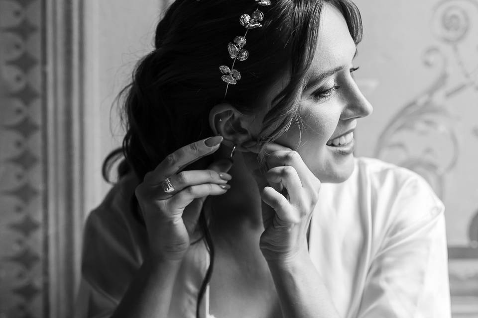 Bridal make-up, Benedetta