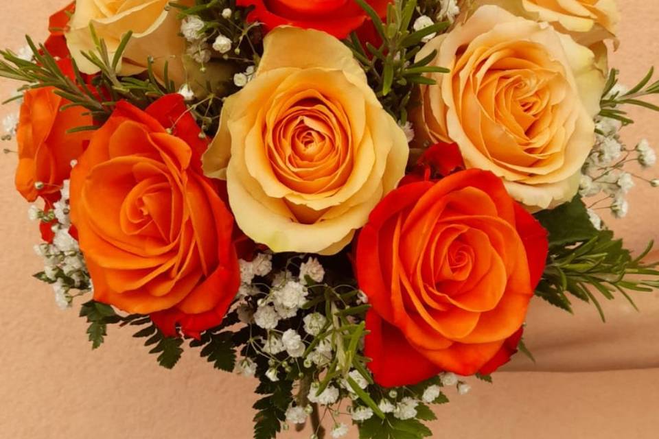 Bouquet arancio