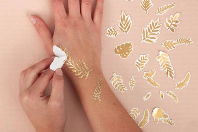 Gold tattoos