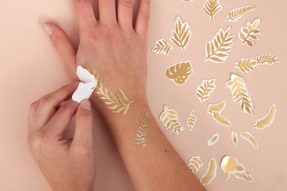 Gold tattoos