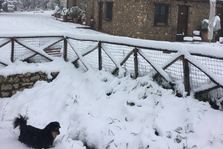 Il Torrino avvolto dalla neve