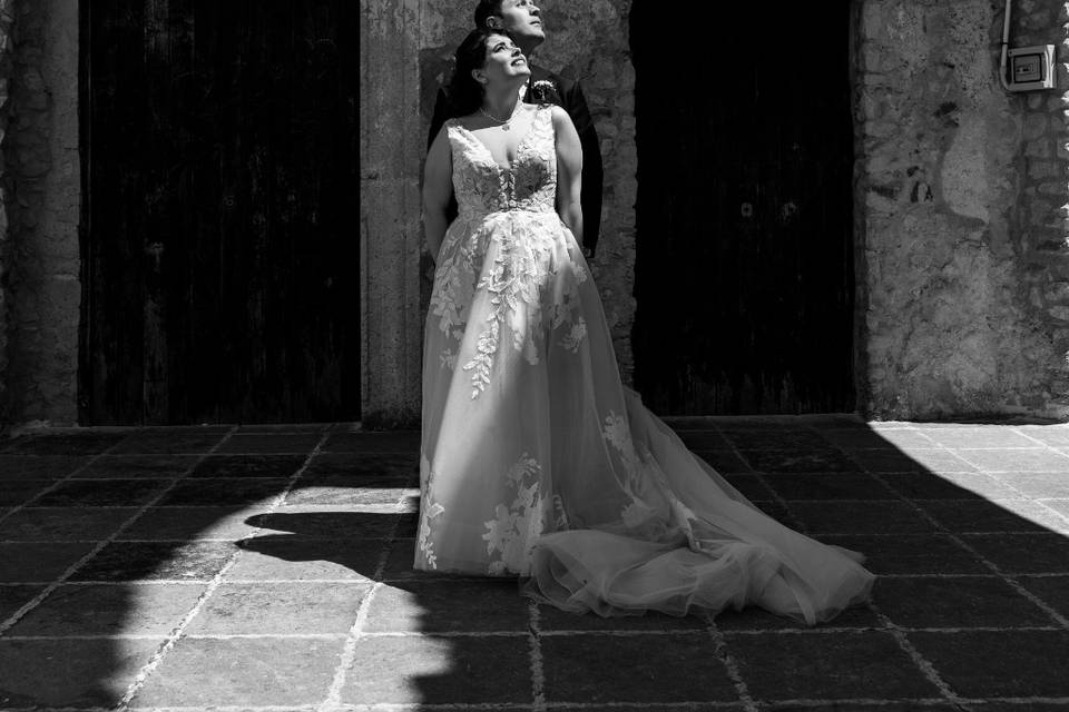 Black and White