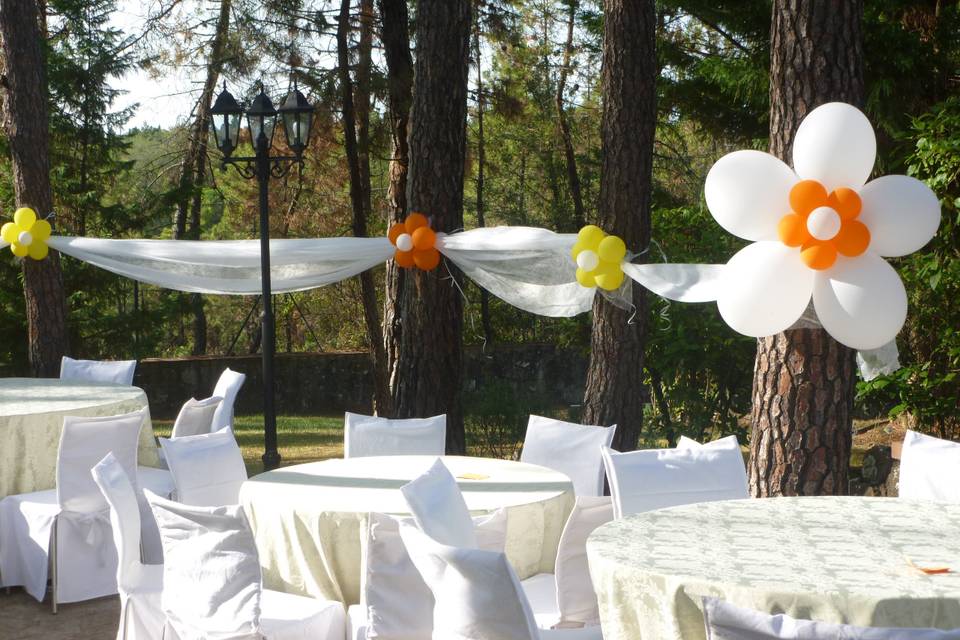 Allestimento Matrimonio