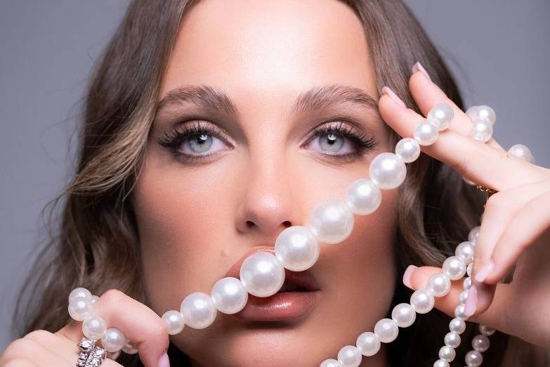 Ritratto con accessori sposa