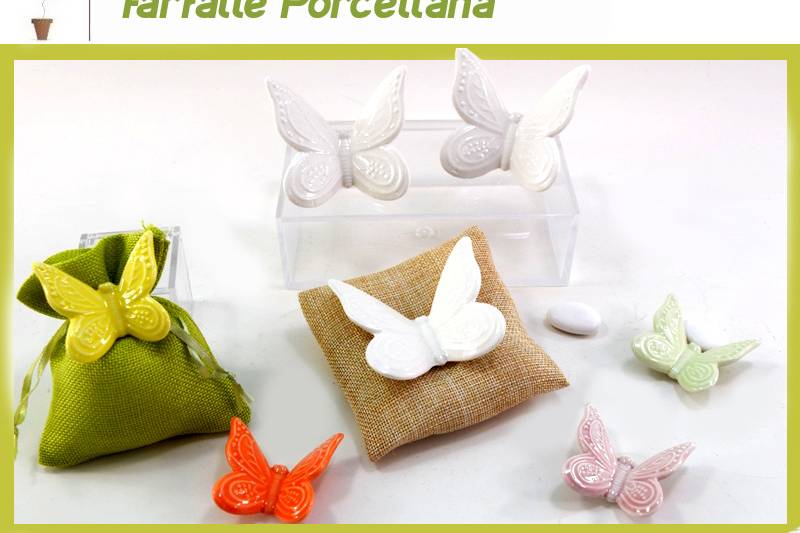 Farfalle porcellana