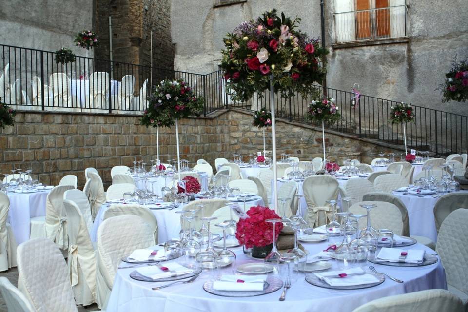 Wedding in piazza