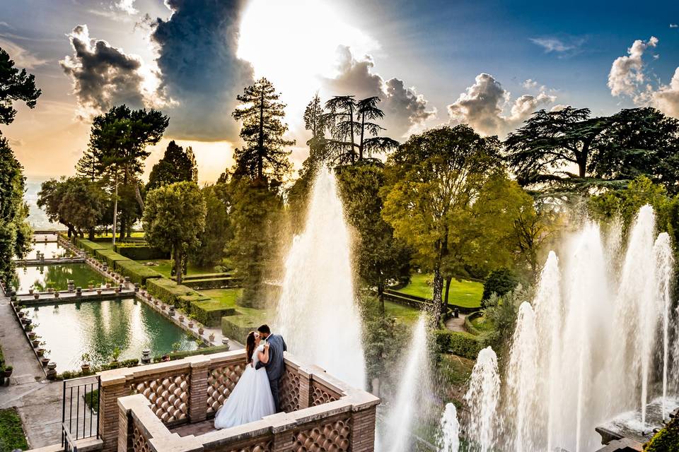 Matrimonio Villa d'Este Tivoli