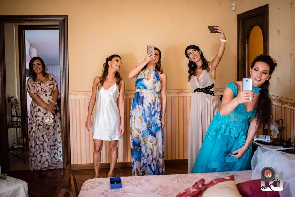 Preparazione sposa